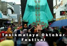 Tasikmalaya Oktober Festival Menghadirkan Kebaya Bordir Raksasa