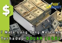 7 Mata Uang Yang Nilai Tukarnya Melemah Terhadap Dolar Amerika Serikat