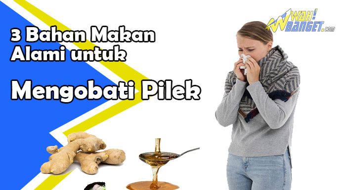 Inilah 3 Bahan Makanan Untuk Mengobati Penyakit Pilek Secara Alami