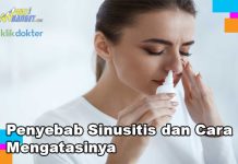 Penyebab Sinusitis Dan Cara Mengatasinya